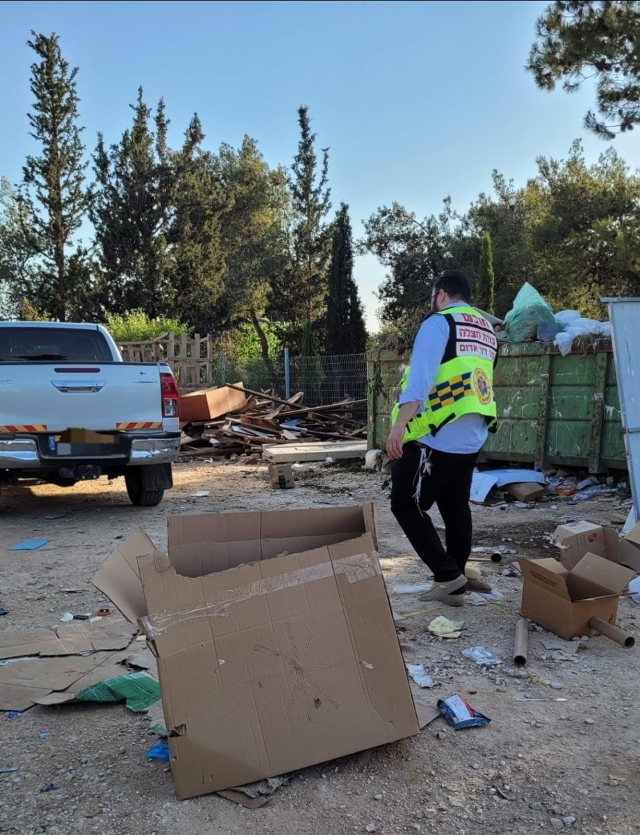 זירת התאונה הקטלנית | צוות הצלה