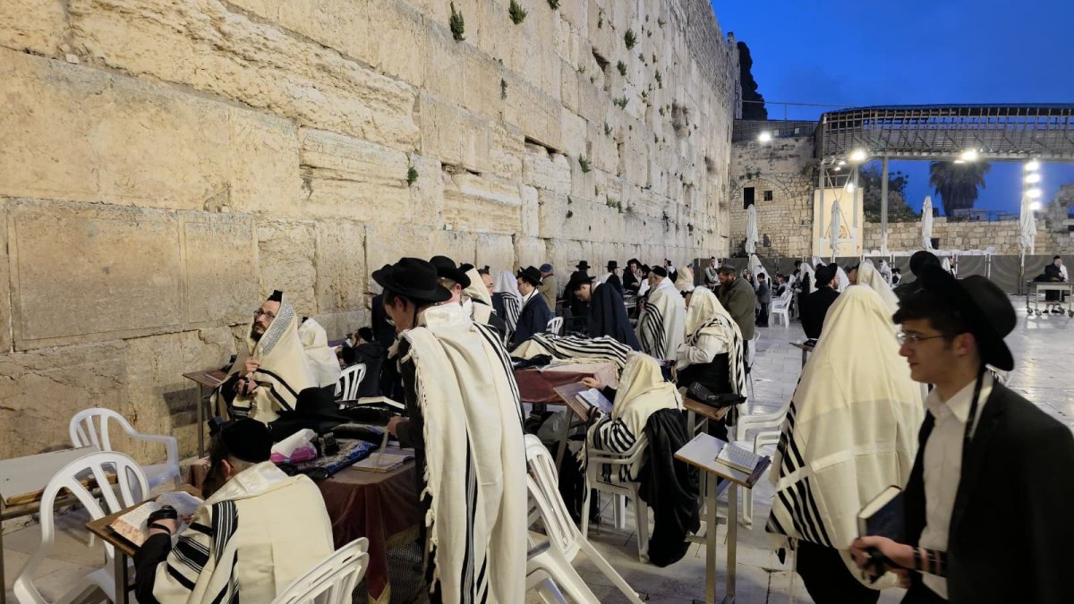 הכותל - היום | הקרן למורשת הכותל