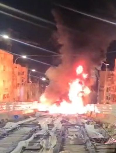 האתר בלהבות | כבאות והצלה