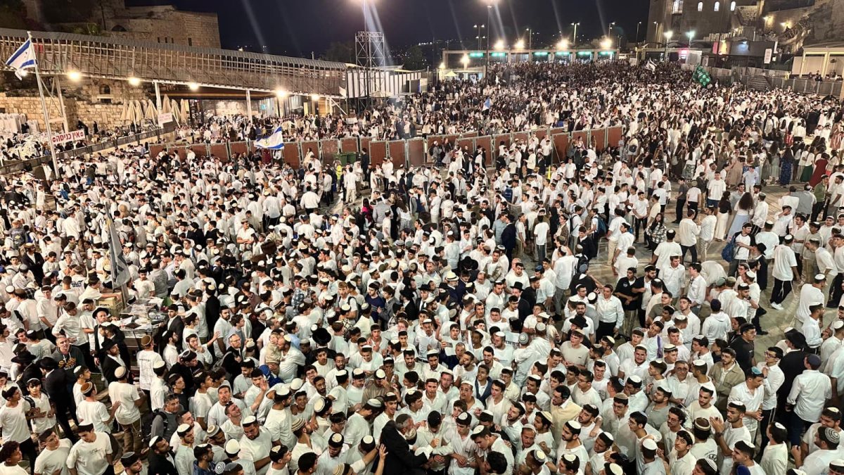הרבבות באירועי יום ירושלים | הקרן למורשת הכותל