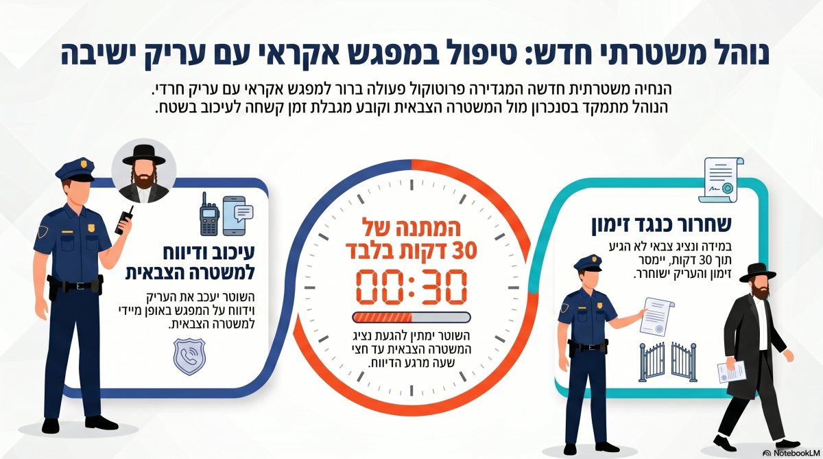 הנוהל החדש | אינפוגרפיקה: ירושלים החרדית