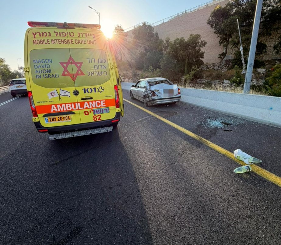 זירת התאונה הקטלנית | מד"א