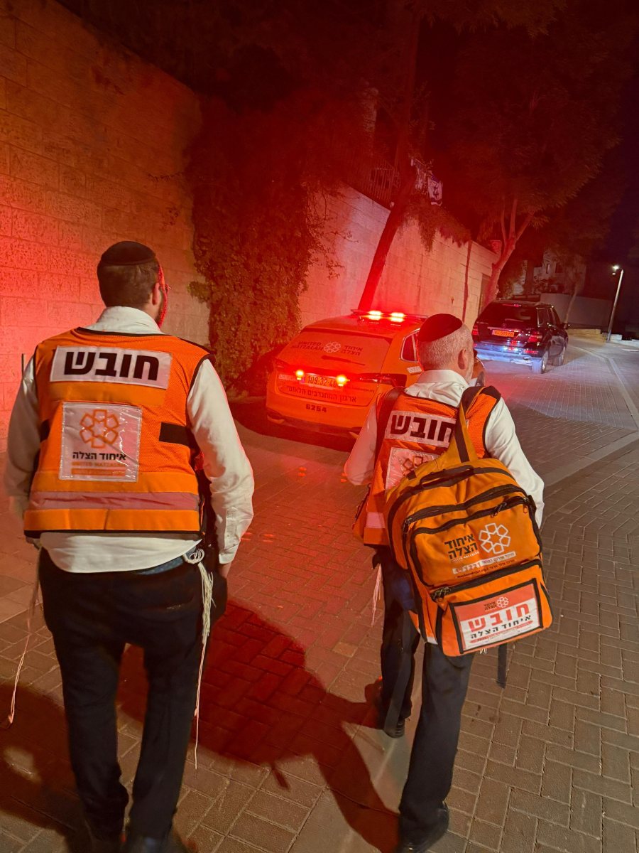 זירת התאונה | איחוד הצלה