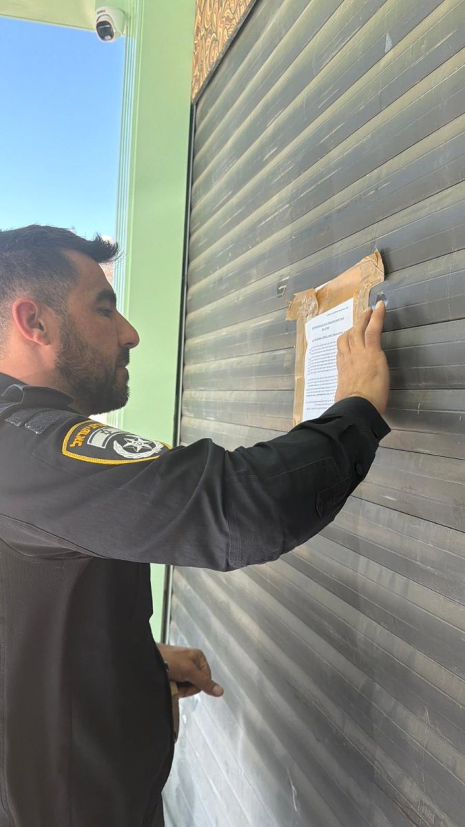 סגירת הסופרמרקט | דוברות המשטרה