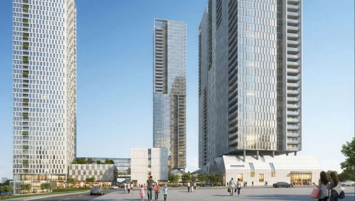 מתחם פועלי צדק, פייר קניג ויד חרוצים. הדמיה: משה צור אדריכלים