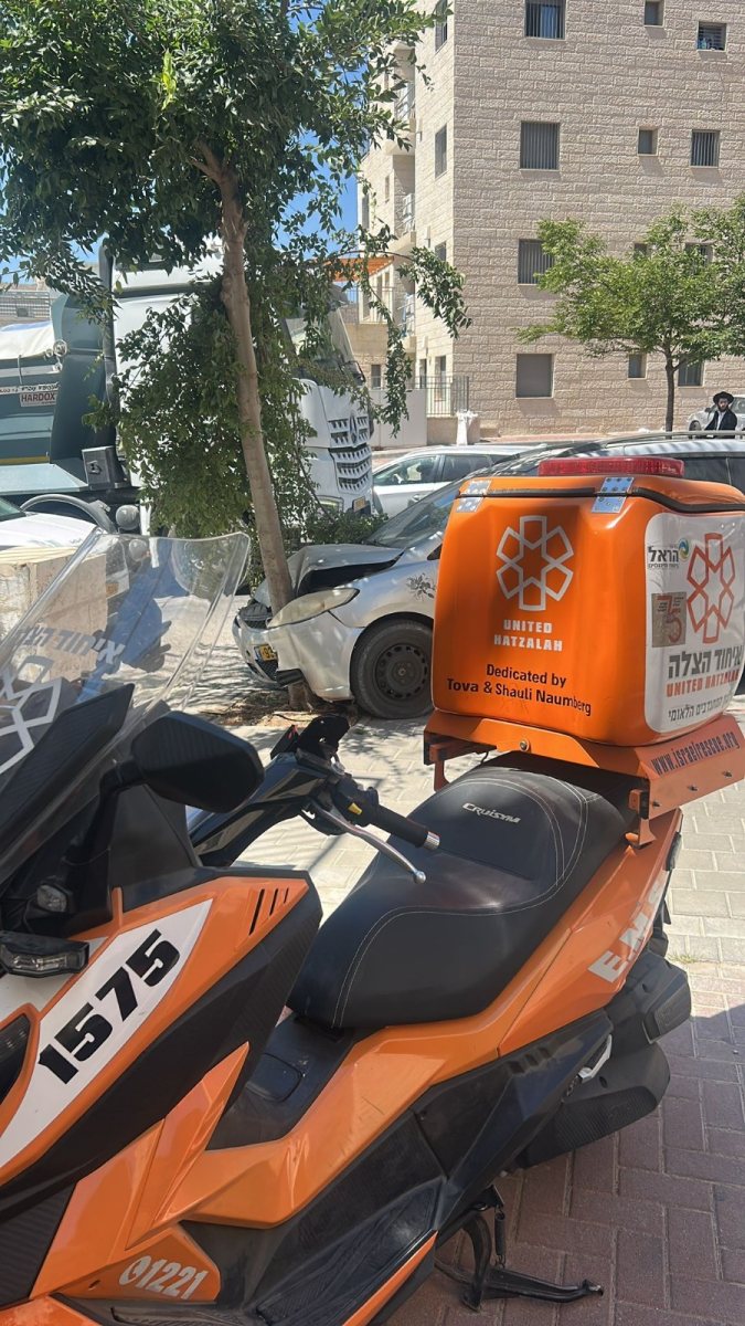 הנהגת התנגשה בעץ | איחוד הצלה
