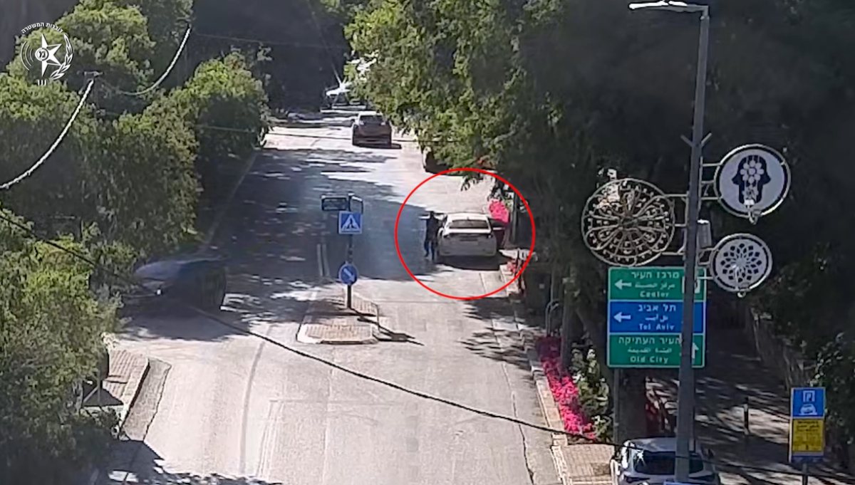 מתוך הסרטון | דוברות המשטרה