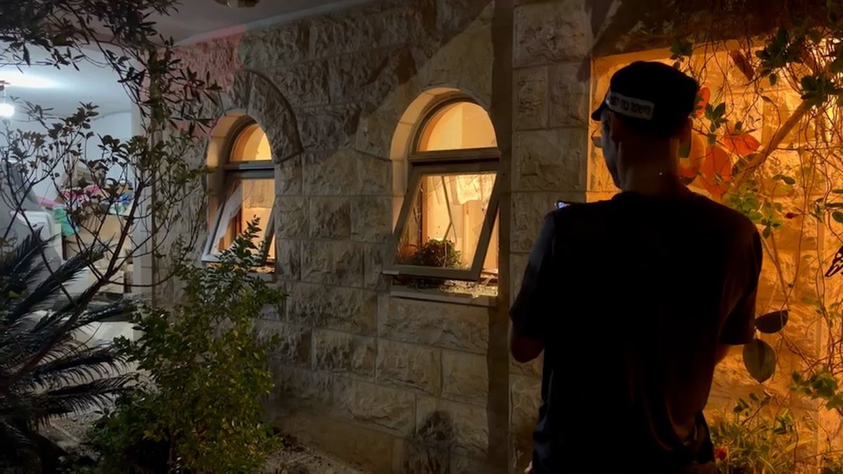 ההרס בבית השופט | דוברות המשטרה