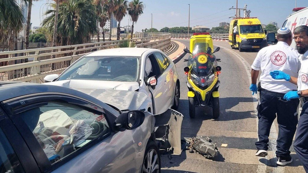 זירת התאונה הקטלנית | דוברות מד"א