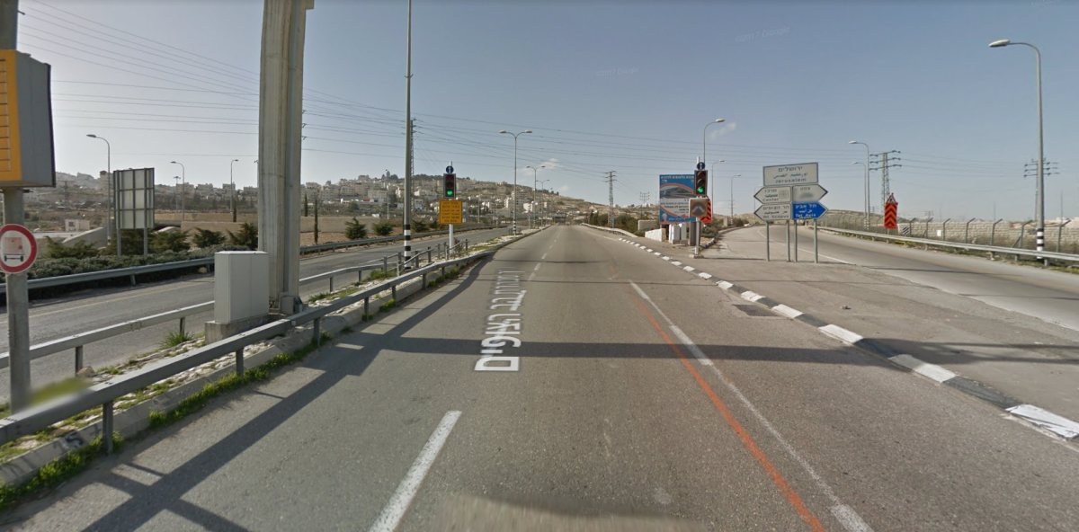 העליה ממעלה אדומים לירושלים | גוגל מפות