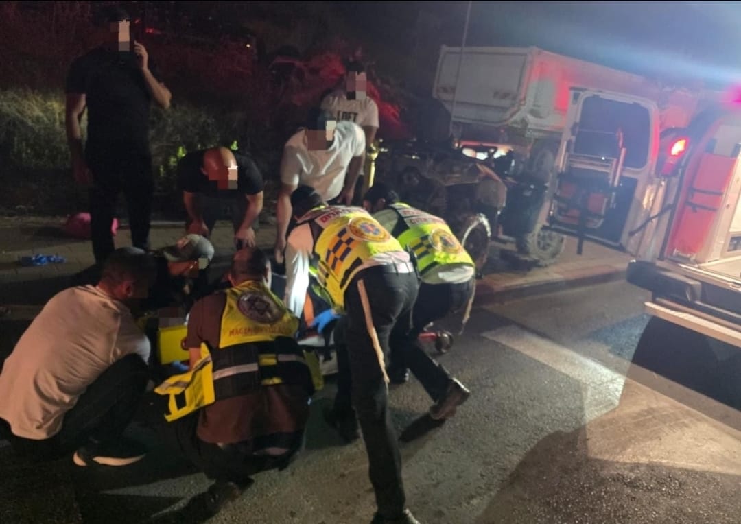 זירת ההתהפכות | צוות הצלה