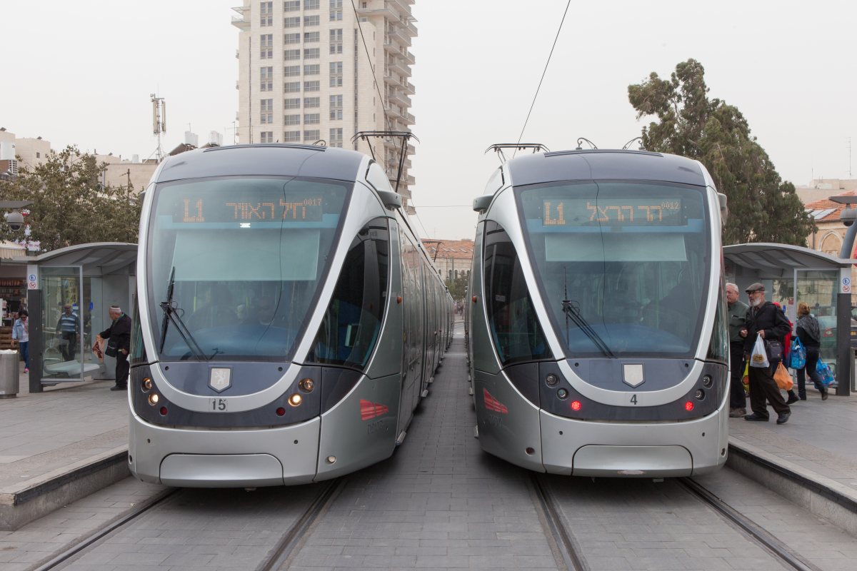 הרכבת הקלה בירושלים | shutterstock