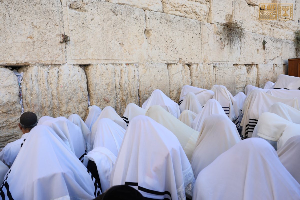 ברכת הכהנים בכותל אשתקד | הקרן למורשת הכותל