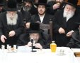 מעמד הלחיים בבית האדמו"ר | צילום: אנשיל בעק - מערכת בחצרות קדשנו