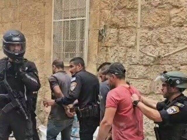 תפיסת שב"חים במאה שערים בחודש האחרון. צילום: דוברות המשטרה