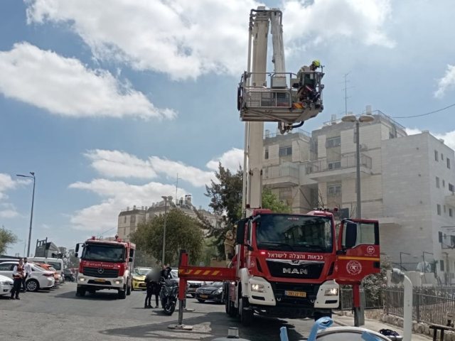 השריפה בנווה יעקב. פרסום לפי סעיף 27א לחוק זכויות יוצרים