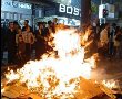 צפו: ההפגנה הסוערת בכיכר השבת נגד מעצר עריקים יוצאת משליטה