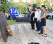 טקס אזכרה לנרצחי הפיגועים בארגנטינה בשכונה ט'