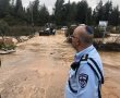 מזג אוויר סוער בירושלים: מאות תלמידים מחולצים מבית הספר החקלאי בעין כרם