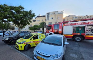 זירת השריפה המחרידה | צוות הצלה