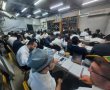 בליל הפורים: מתפללי 'מאור פנחס' בסדר לימוד שנמשך עד אור הבוקר