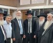ברכת הדרך לאב בית הדין החדש באשדוד: "ברכה לעירנו"