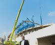 החלו העבודות שיהפכו את אצטדיון טדי למקורה