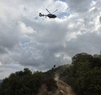 החילוץ האווירי | צילום: יחידת החילוץ עציון-יהודה