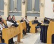 הגרש"י זעפרני פתח את השיעור השבועי במסגרת סדרת שיעורי "יורה יורה" של 'המרכז למורשת'
