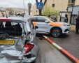 המכונית המרוסקת בזירה | איחוד הצלה
