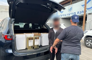 העצור עם שמן הזית | דוברות המשטרה