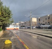 האוטובוס התקוע | צילום: באדיבות המצלם / ירושלים החרדית