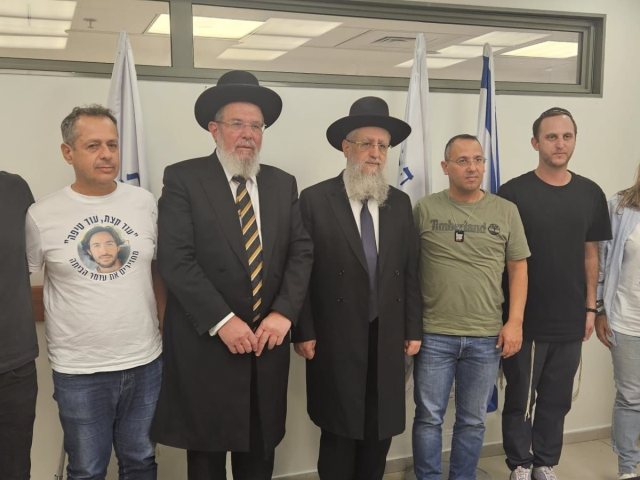 הפגישה עם הרבנים הראשיים