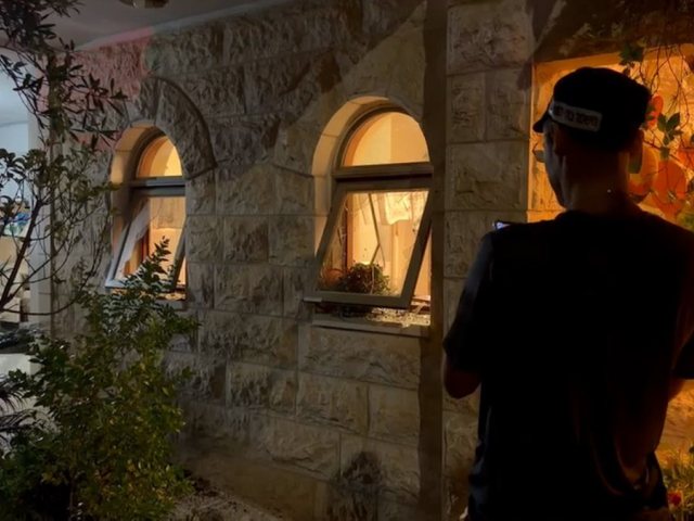 ההרס בבית השופט | דוברות המשטרה