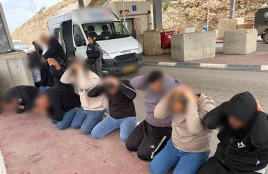 המסתננים שנתפסו | דוברות המשטרה