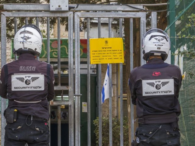 מאבטחים בירושלים. צילום אילוסטרציה: Electra Security
