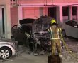 רכב באשדוד עלה באש, העשן חדר לבניין, לוחמי האש הוזנקו 