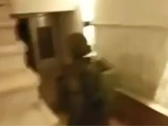 תפיסת השודד מבית איכסא. צילום: דוברות המשטרה