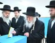 האדמו"ר מגור בקלפי | צילום: שוקי לרר