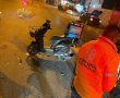 ערב של תאונות בב"ש: רוכב קטנוע ואופניים נפצעו באורח בינוני
