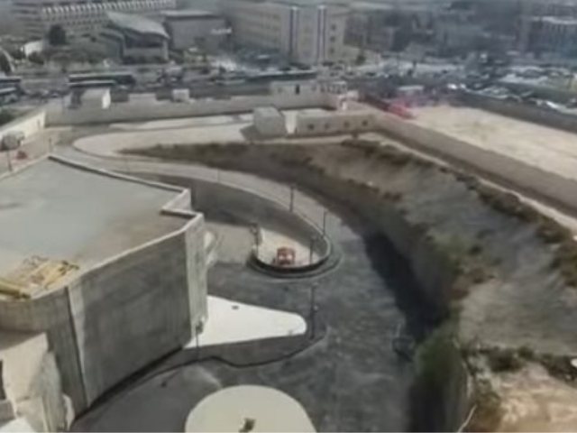 הבונקר התת קרקעי. צילום: קרונוס צילומי אוויר