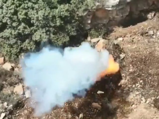 נטרול מכונית התופת ליד עטרת. צילום: דוברות המשטרה
