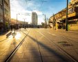 מסילות הרכבת ברחוב יפו | יוסף / Shutterstock.com