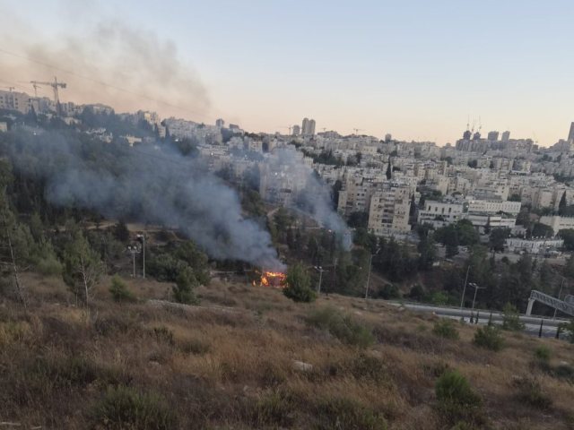 השריפה בסנהדריה | כבאות והצלה