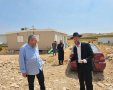 ח"כ אבי מעוז בהתיישבות (צילום: דוברות)