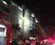 שריפה פרצה בדירה באשדוד; כוחות חירום ולוחמי אש הוזנקו (וידאו)