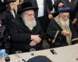 גדולי הדור בשמחת מנהל הסמינר | צילום: אלחנן קוטלר 