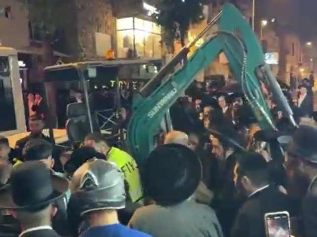 העימותים בירושלים | קבוצת מחאות החרדים הקיצוניים