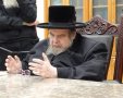 האדמור מכעלז בכינוס | צילום: א.מ.ש.