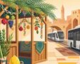 בדרך לכותל | מקור: תחבורה לירושלים